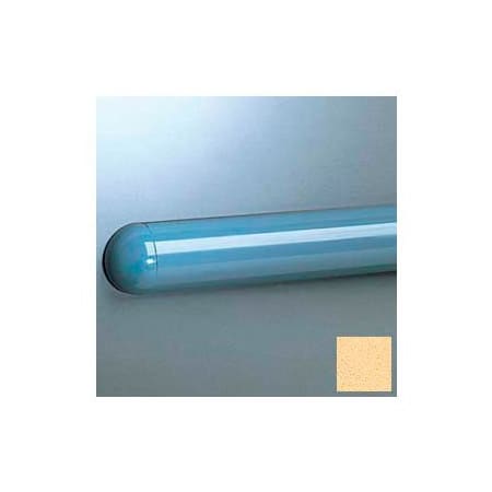 Pawling Accent Rail, Rounded W/Smooth Finish, Aluminum Retainer, 2"H x 12'L, Saffron EBR-30-12-569